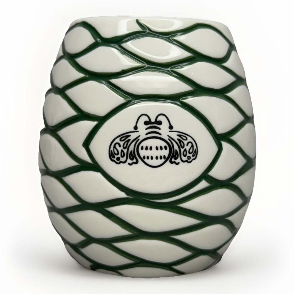 Patron Tequila Ceramic Beehive Mug Limited Edition Barware Tiki Shot Cup Decor